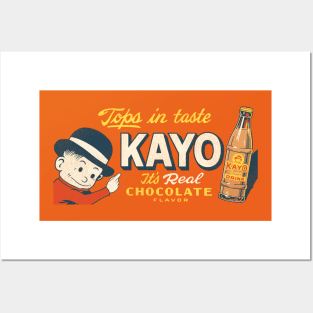 KAYO Chocolate Flavored Drink Posters and Art